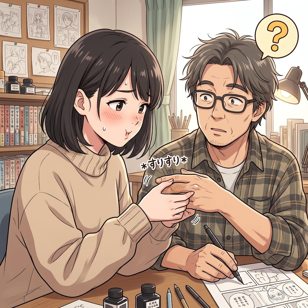 ペンだこが好きな女性