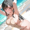 一定の角度からは見えない水着 6枚目
