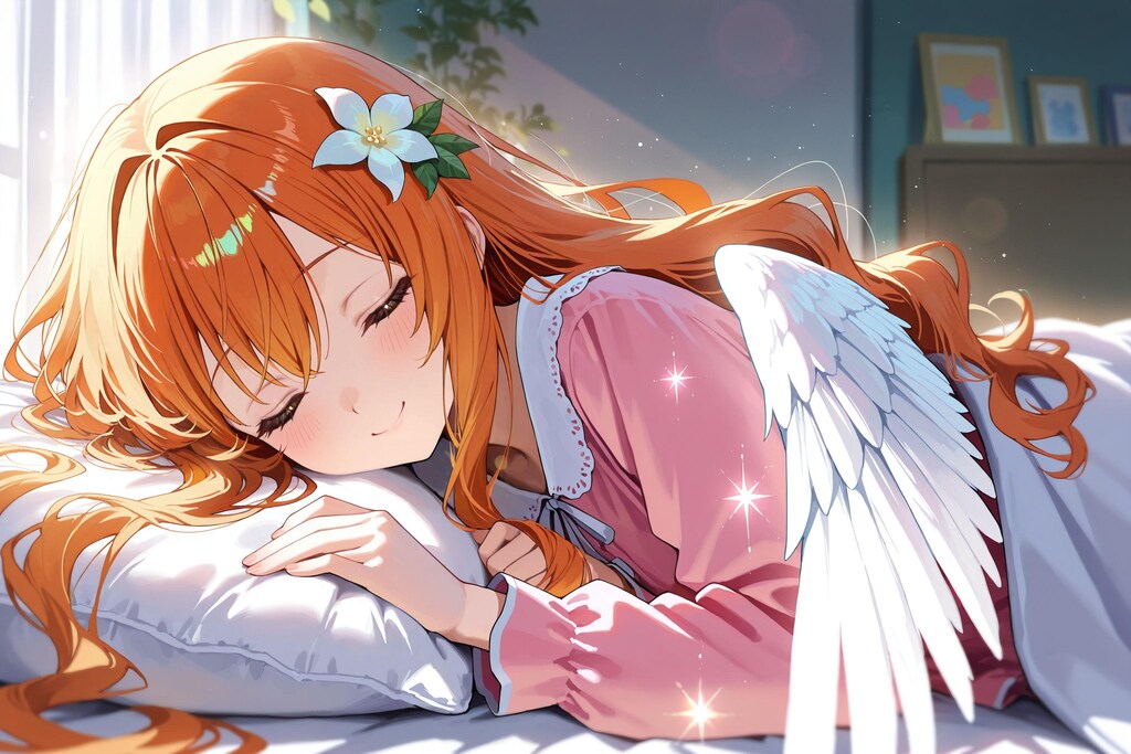 天使さん休憩中