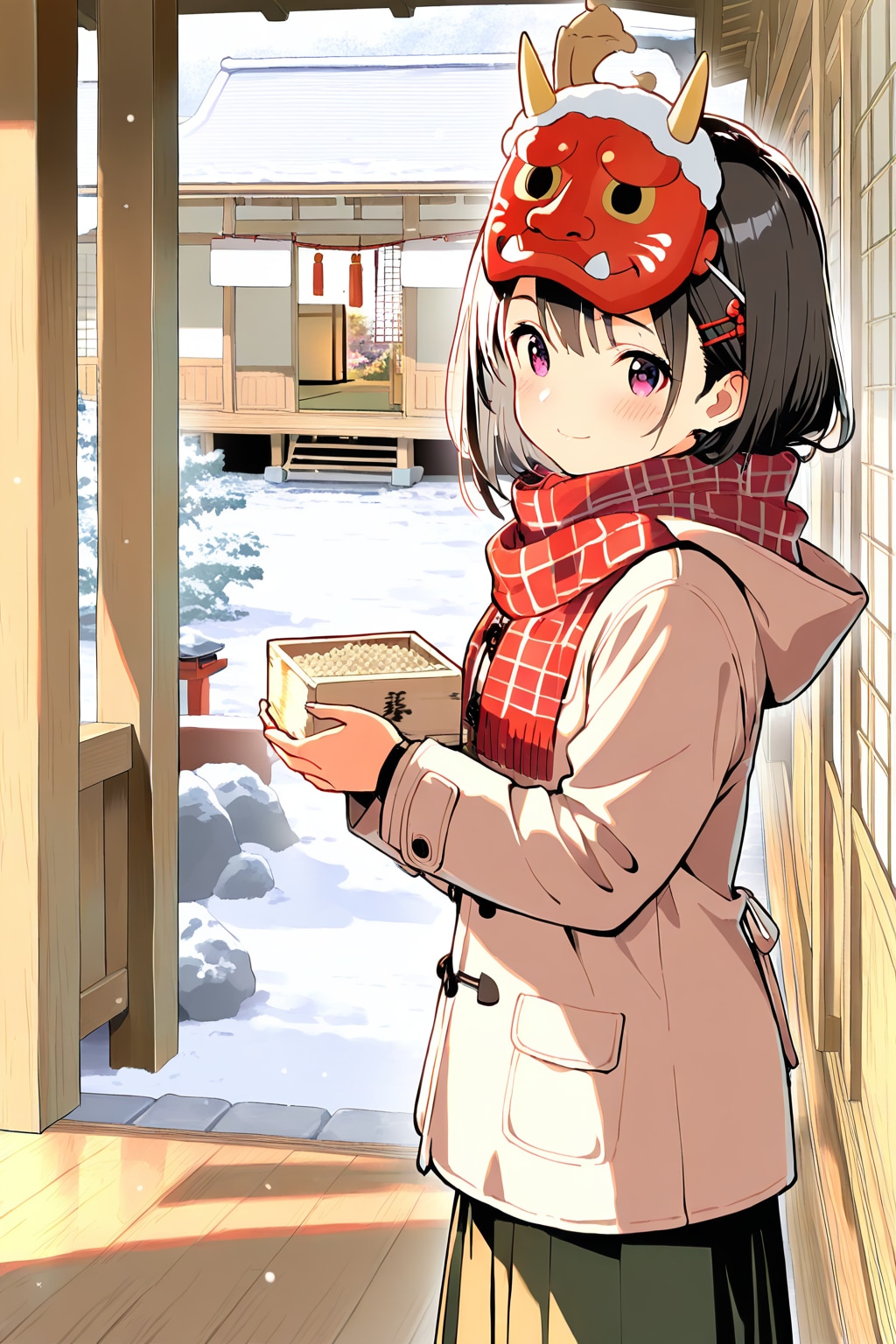 豆まき | の人気AIイラスト・グラビア