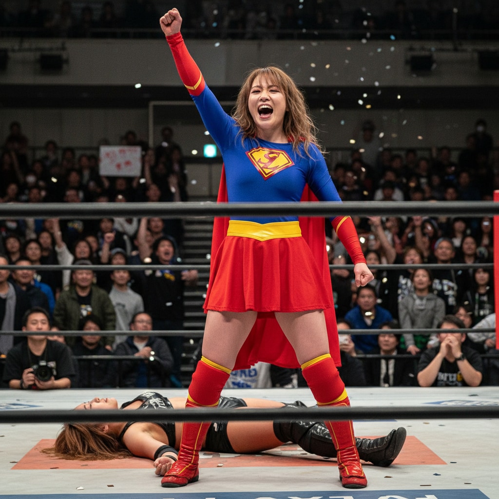 女子プロレス（スーパーウーマン）