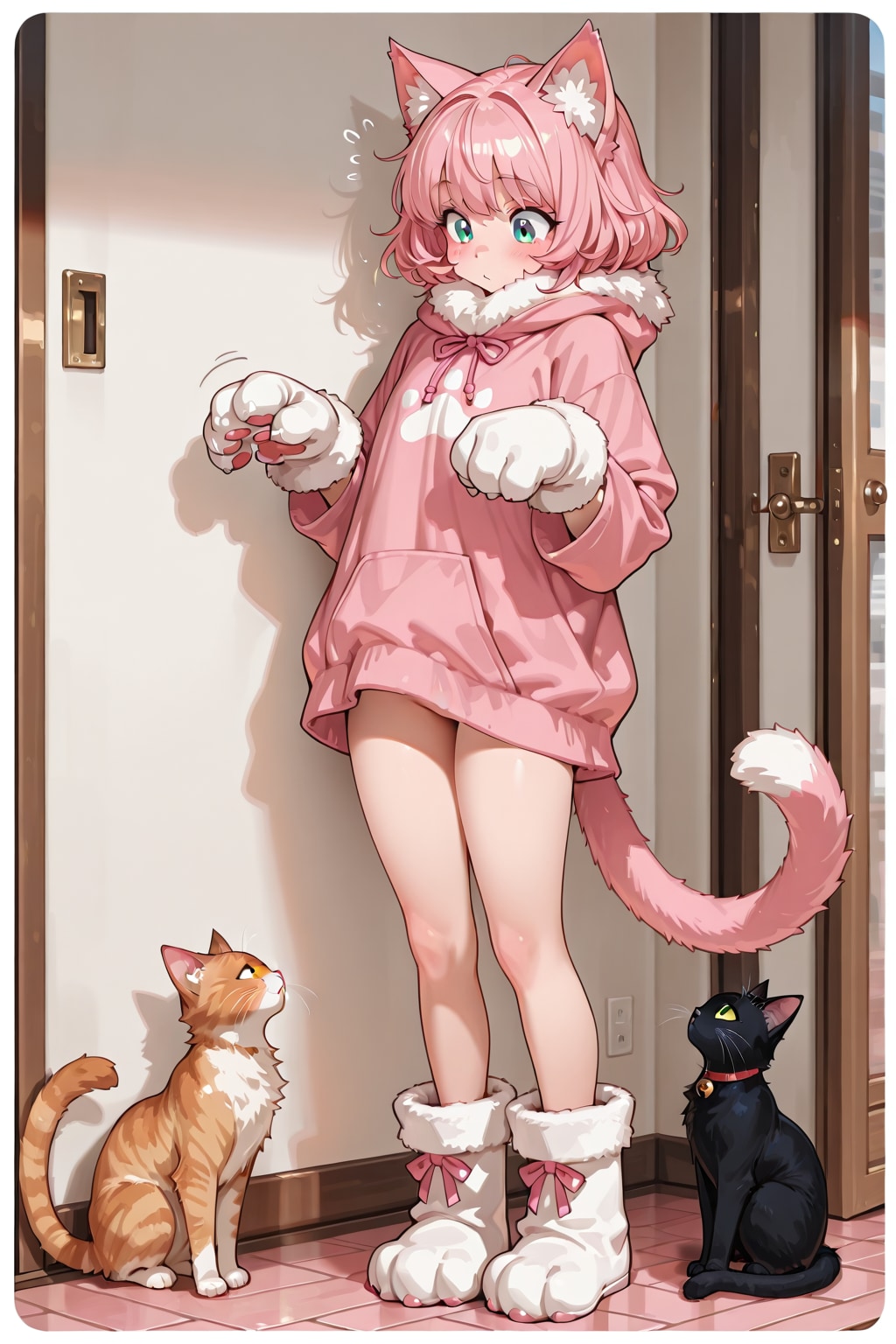 美少女ネコガール | の人気AIイラスト・グラビア