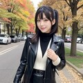 AIポートレート　公園にて 2枚目