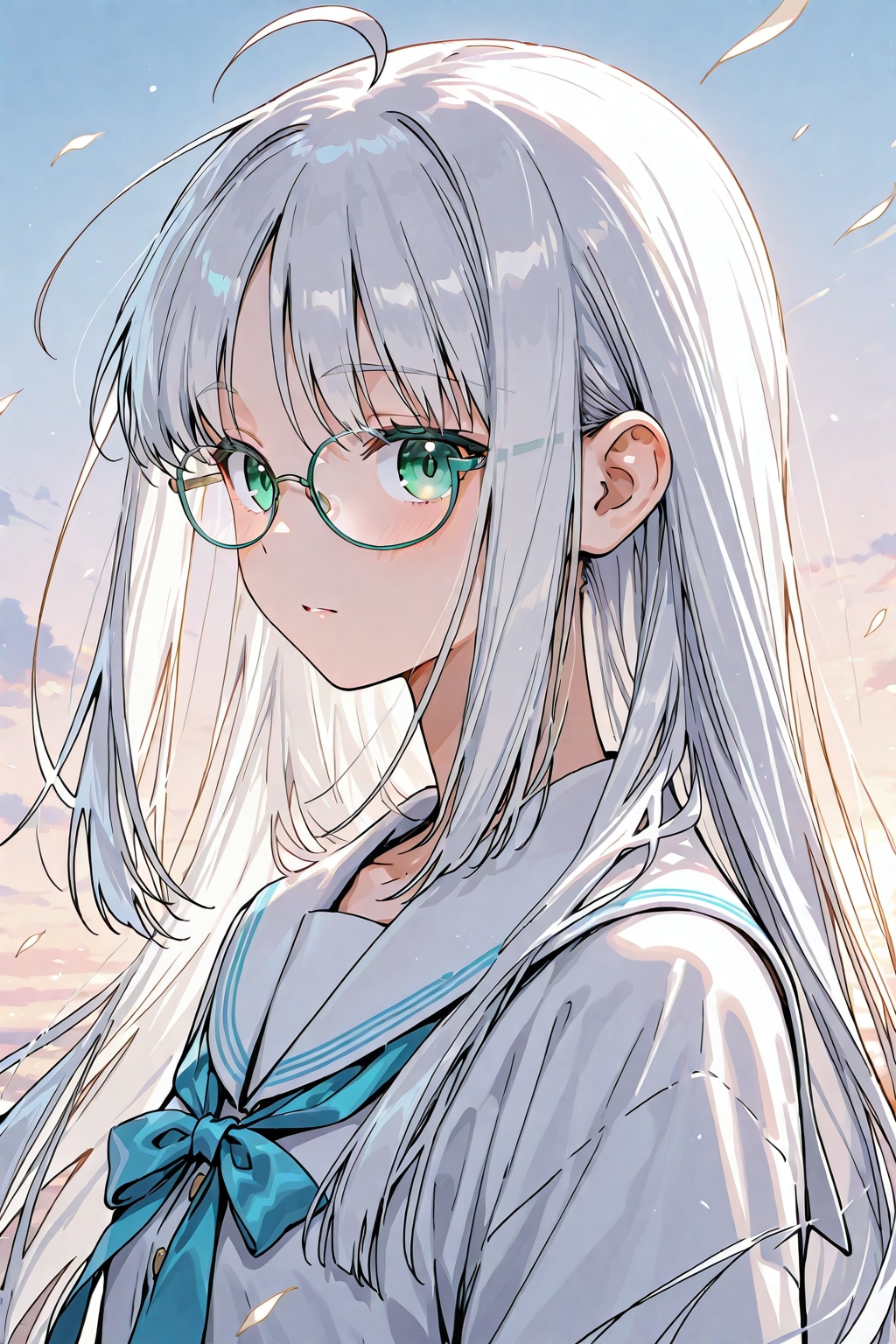 今日の眼鏡っ娘　4/15