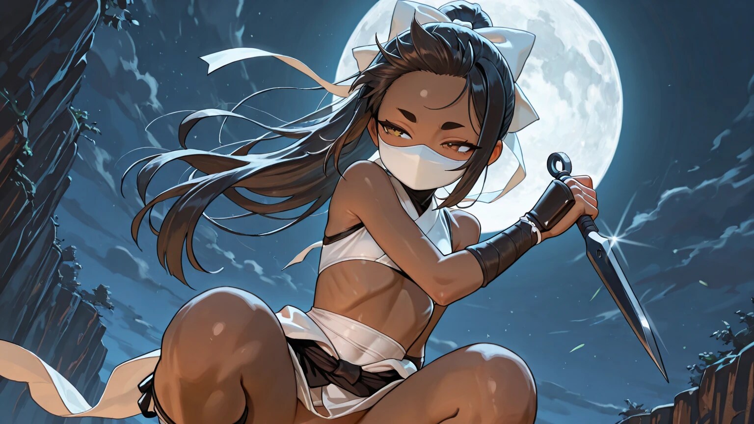 漆黒の白忍