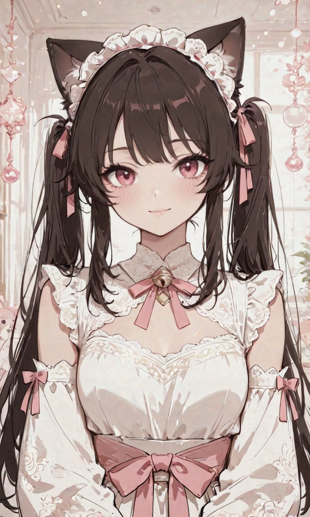 ネコ耳ツインテガール