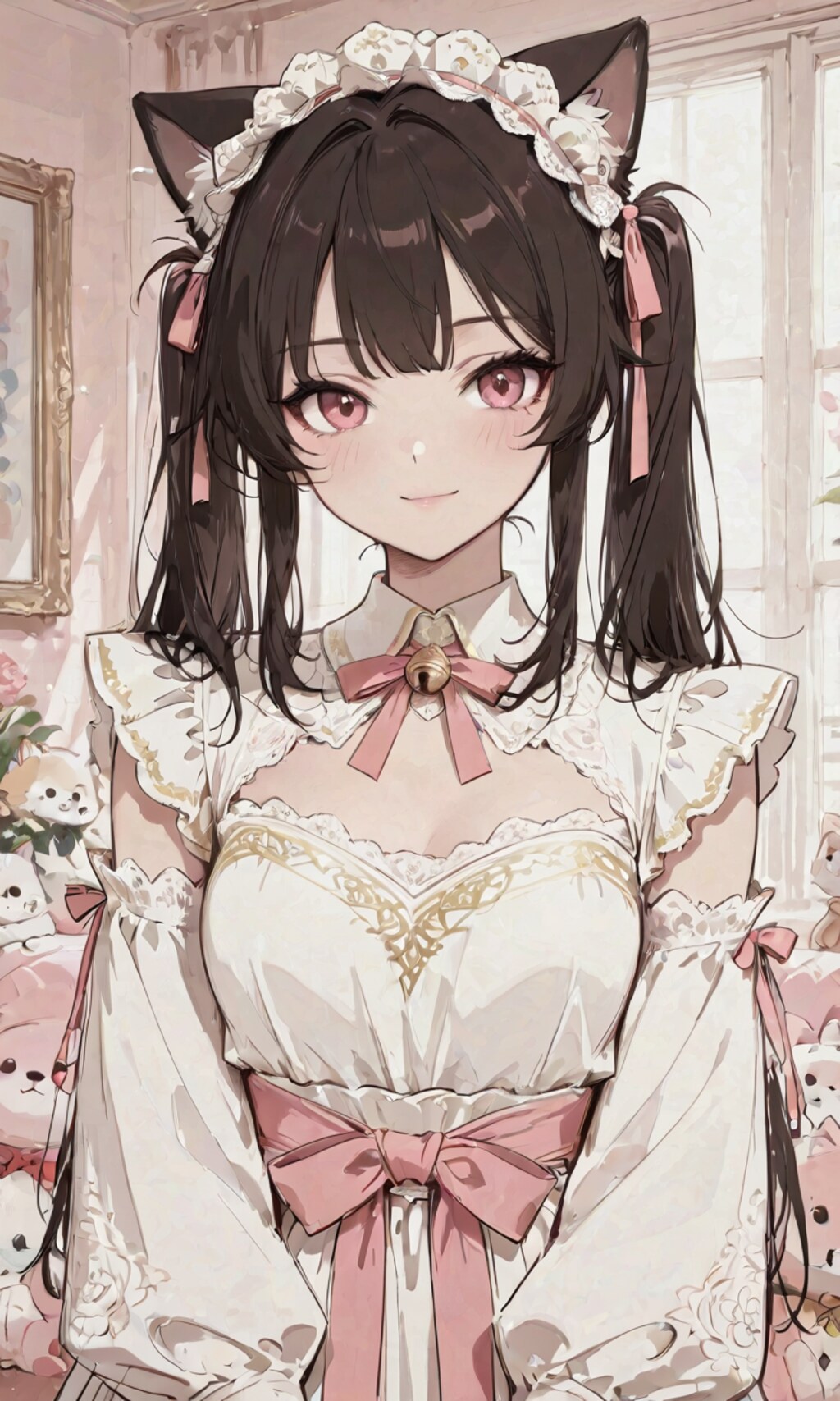 ネコ耳ツインテガール