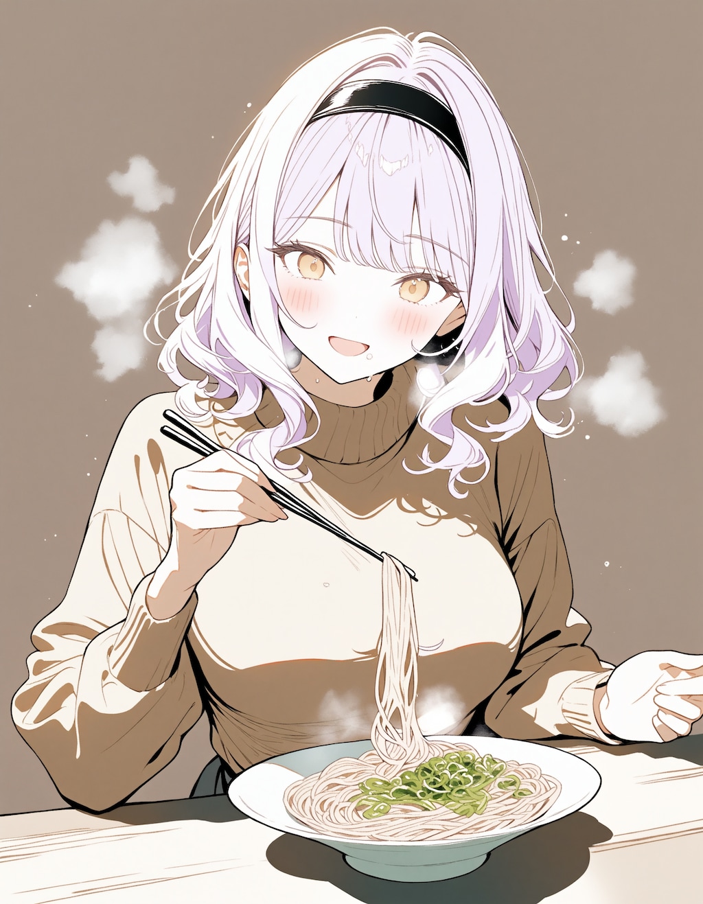 茶色背景姉さんXL