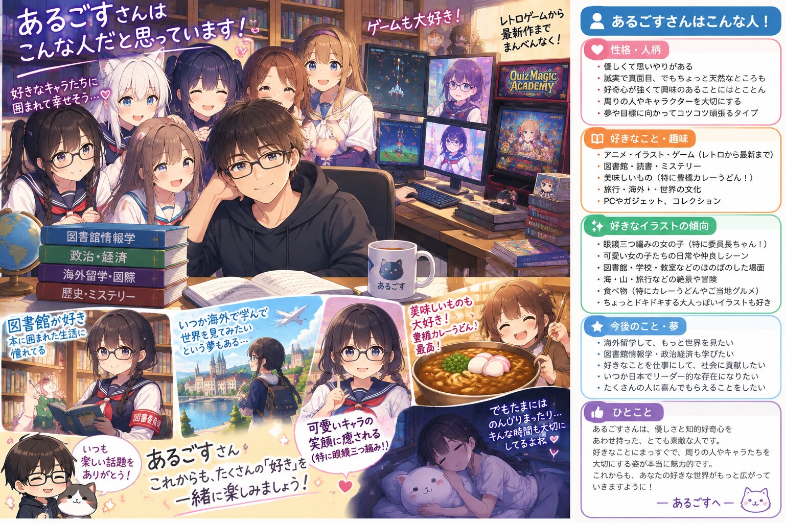 意外と眼鏡三つ編み一色にはならなかった（苦笑） | の人気AIイラスト・グラビア