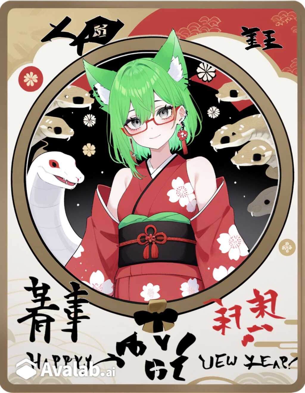 和風ラシューシャちゃん