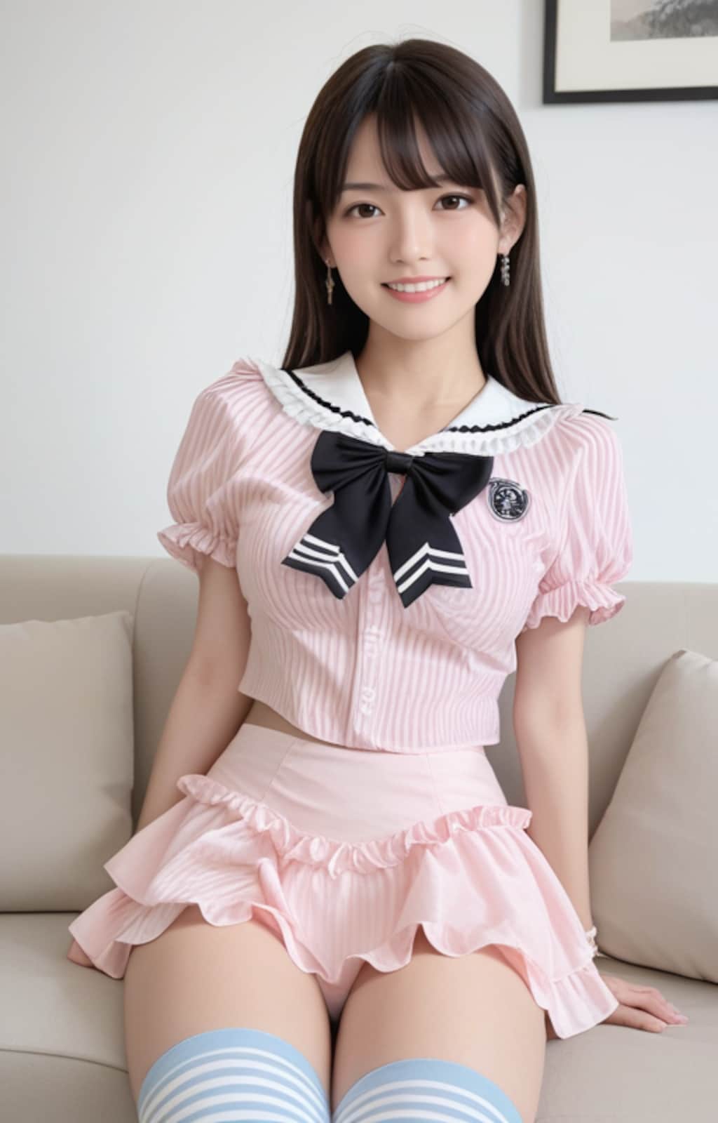 パステルニーハイ女子