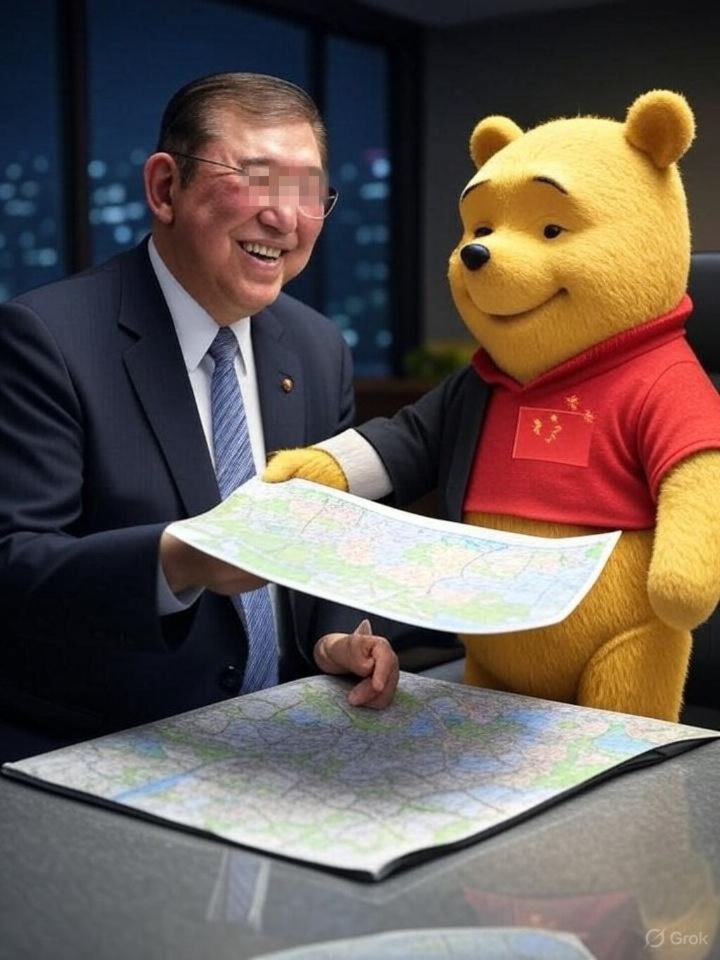 イッシー「プーさんのために日本を差し上げます！」