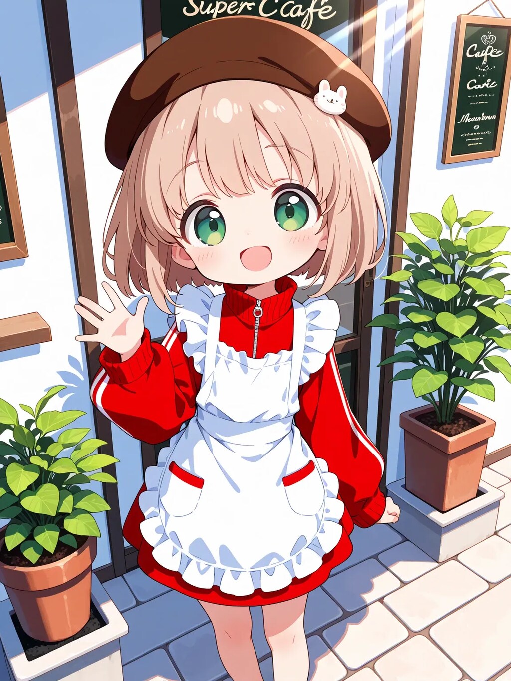 ジャージメイド・SDこはるちゃん