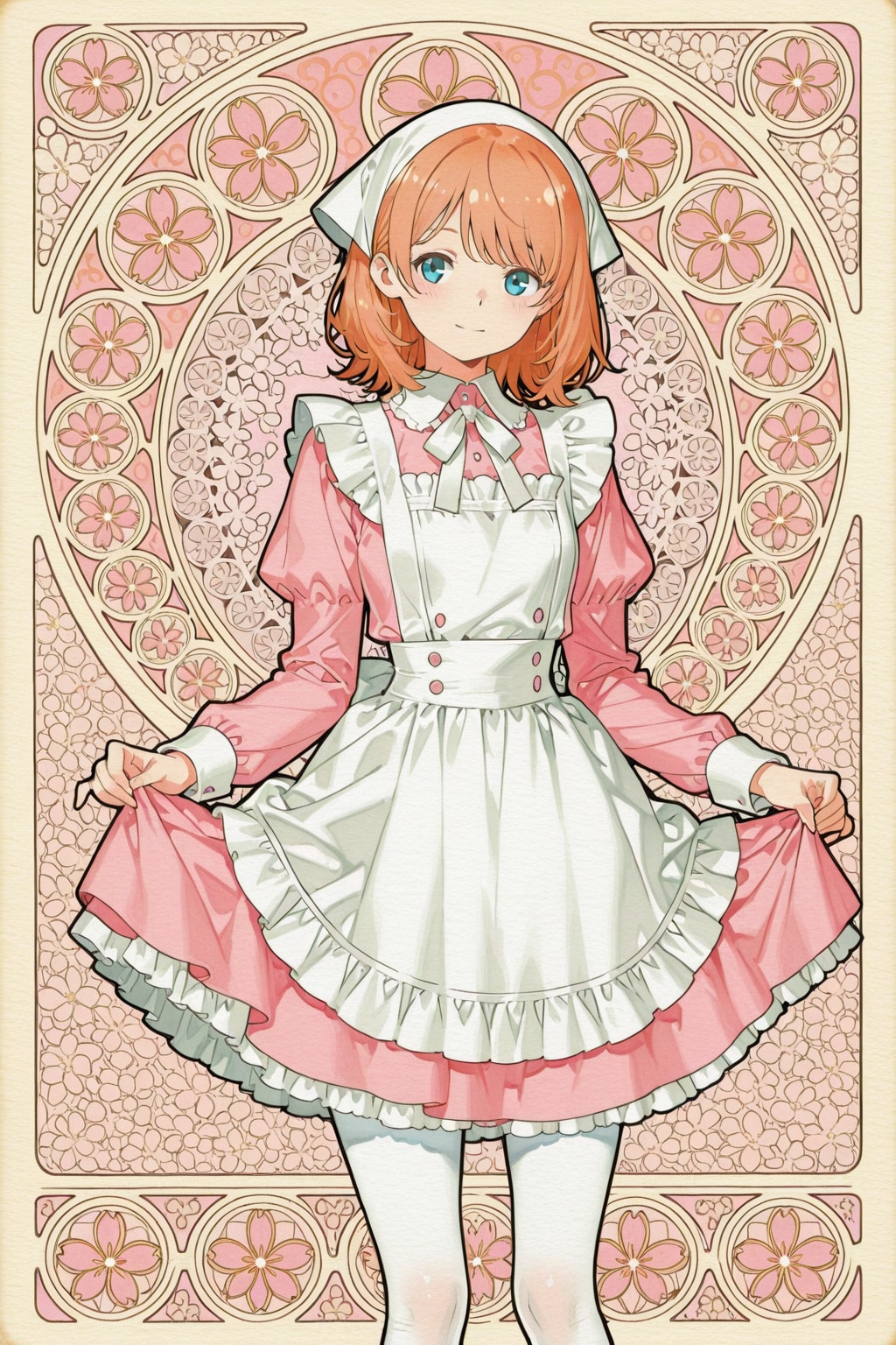 メイドな少女 | の人気AIイラスト・グラビア