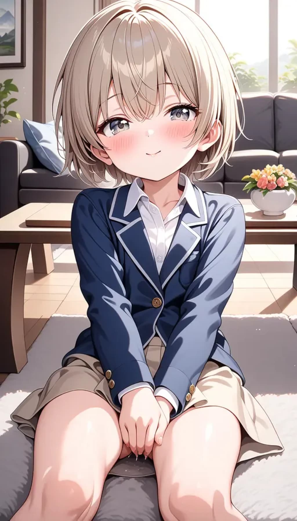 ベージュ髪ちゃん