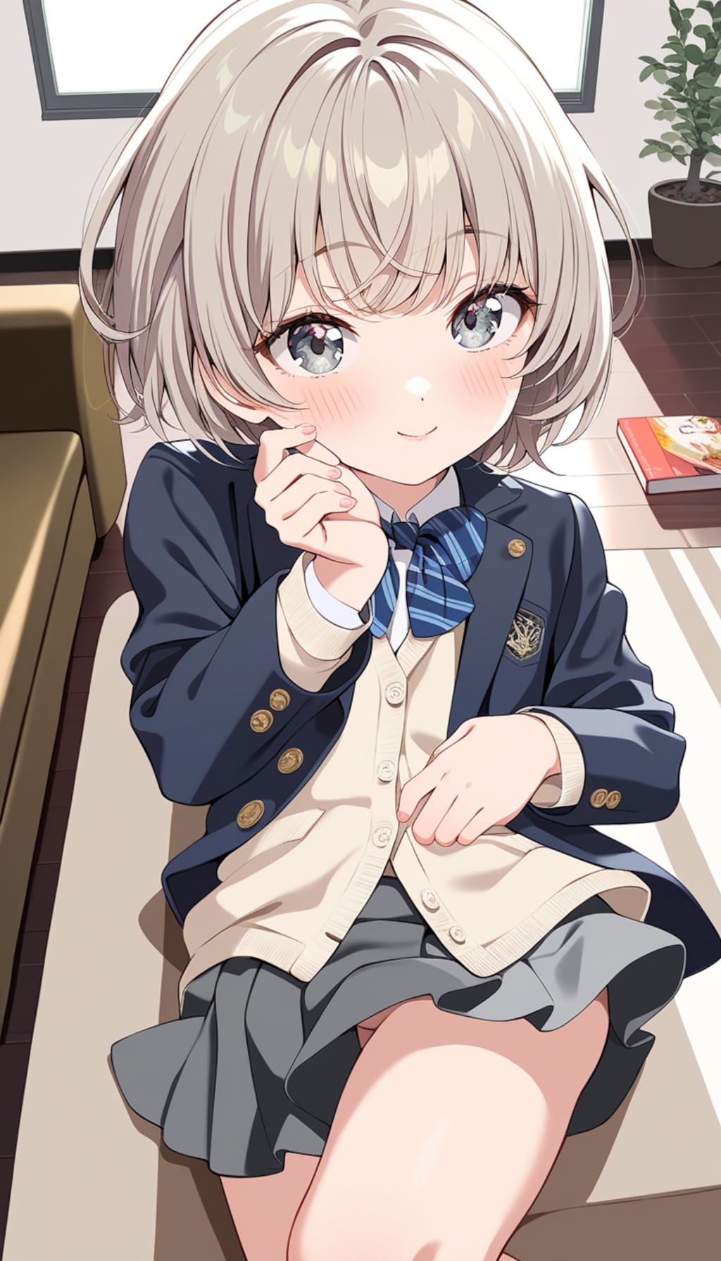 ベージュ髪ちゃん