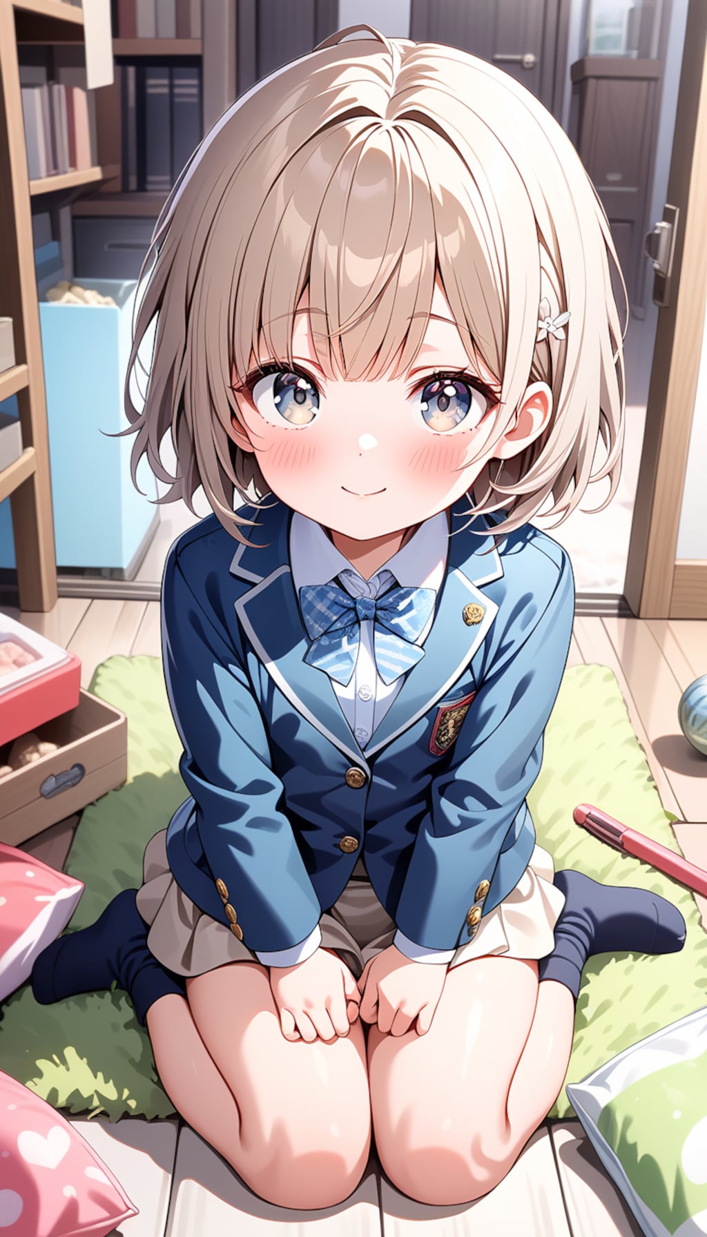 ベージュ髪ちゃん