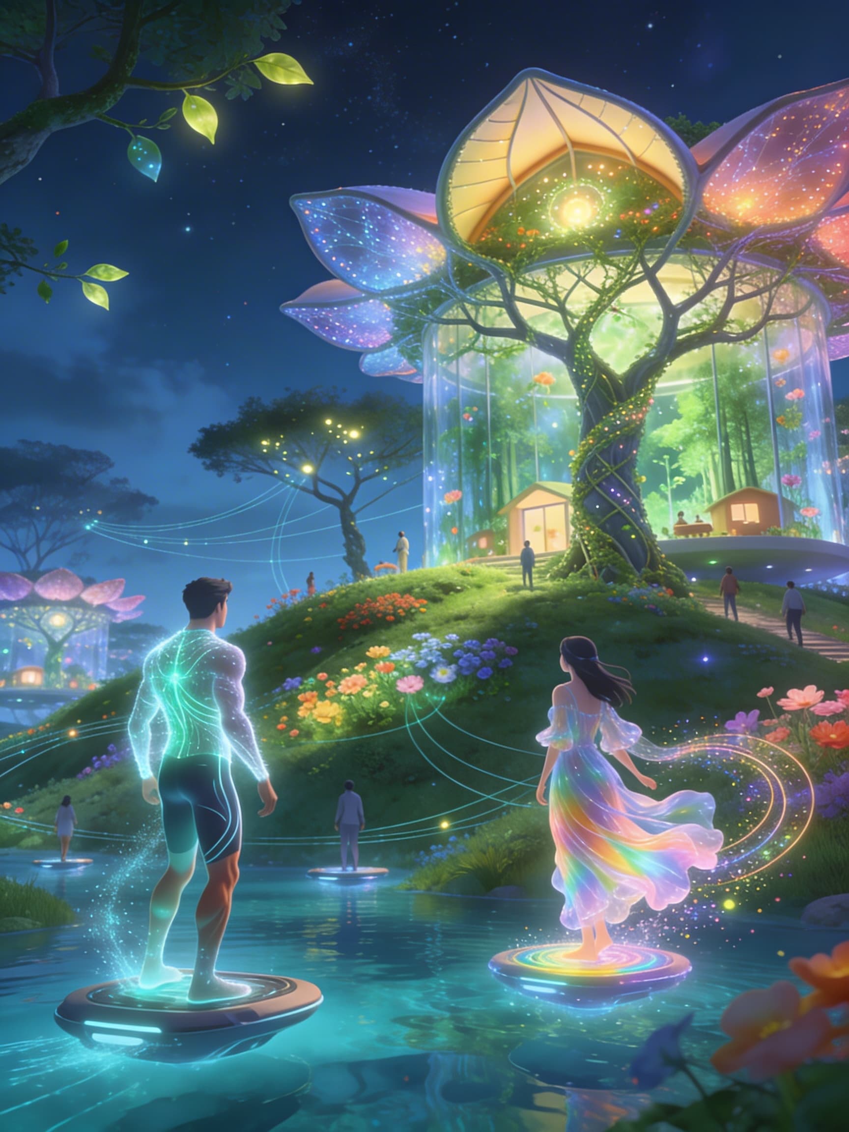 一万年後のユートピア | の人気AIイラスト・グラビア