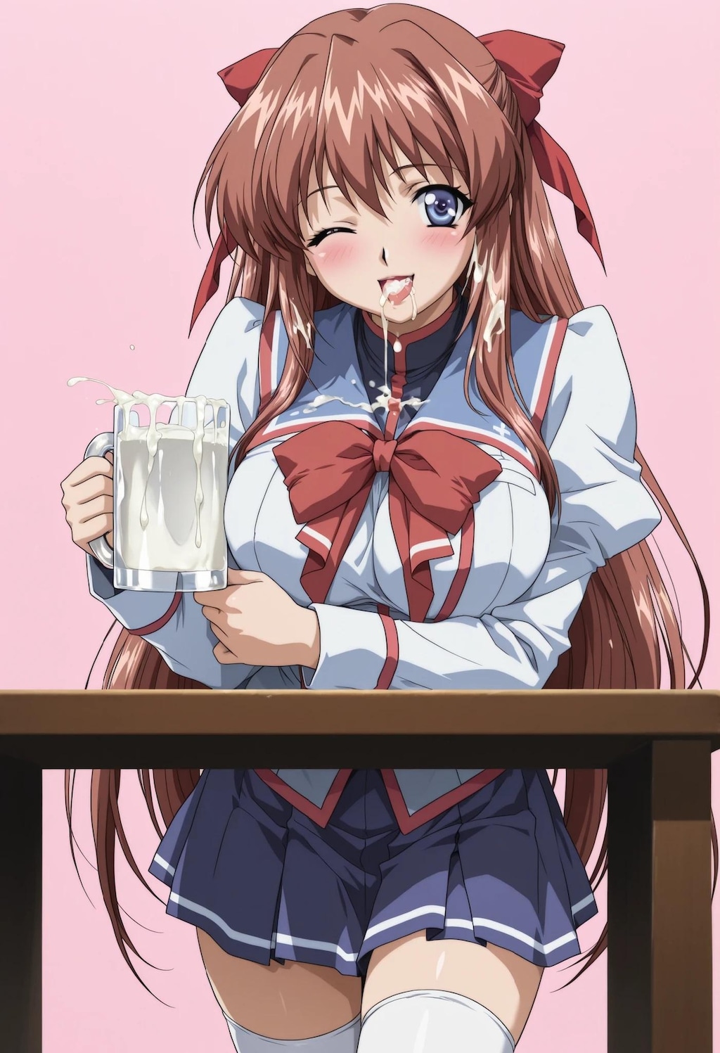 茶髪のお姉さん