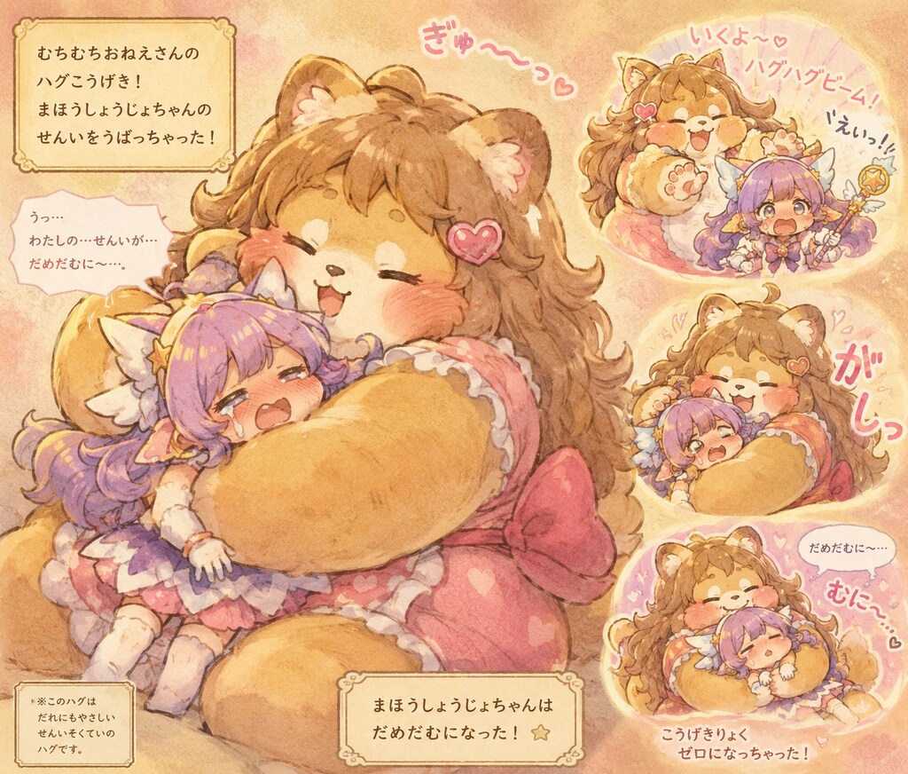 ハグこうげき！
