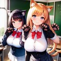 猫の日女子高生 8枚目