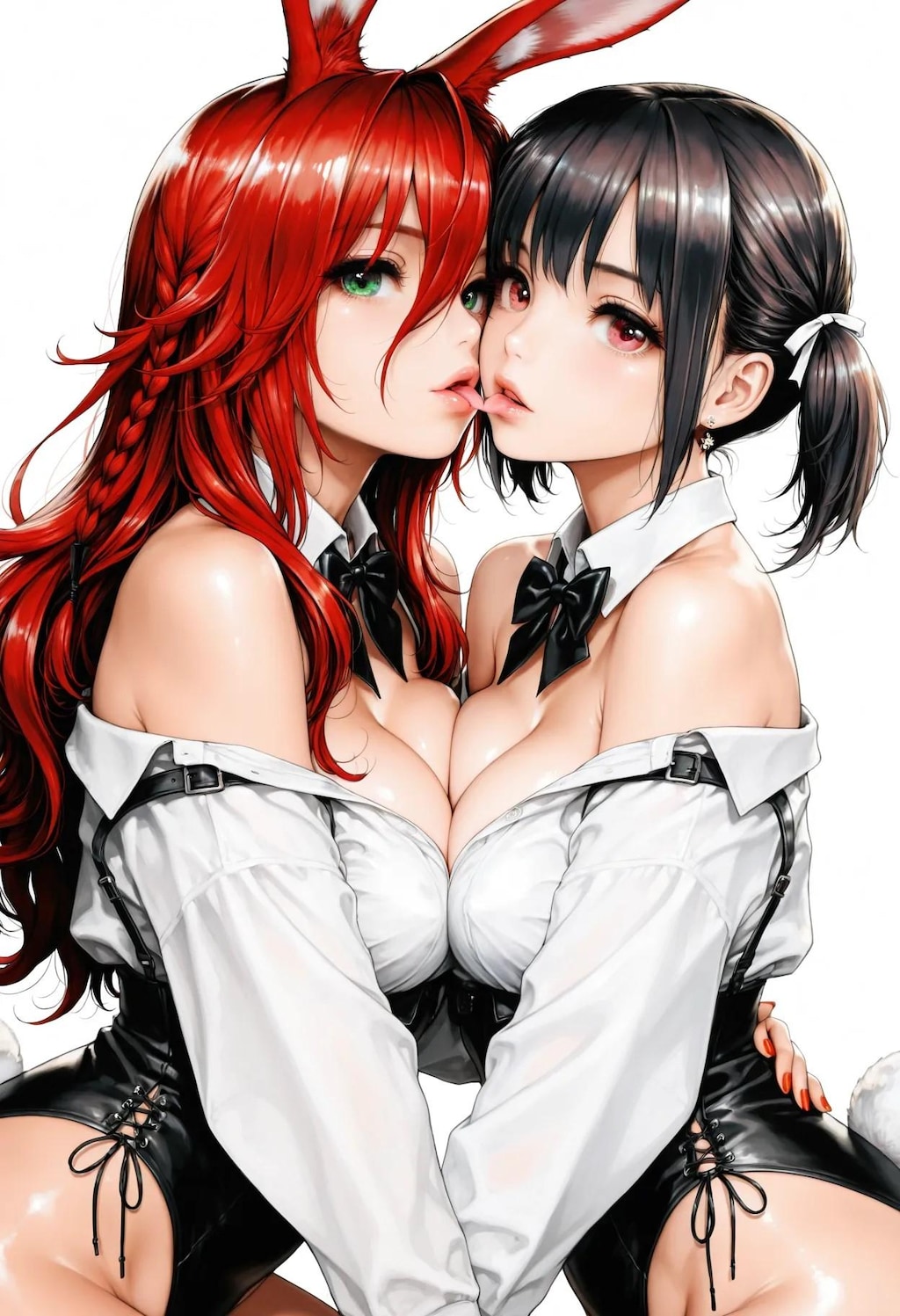 秋の百合キス祭り