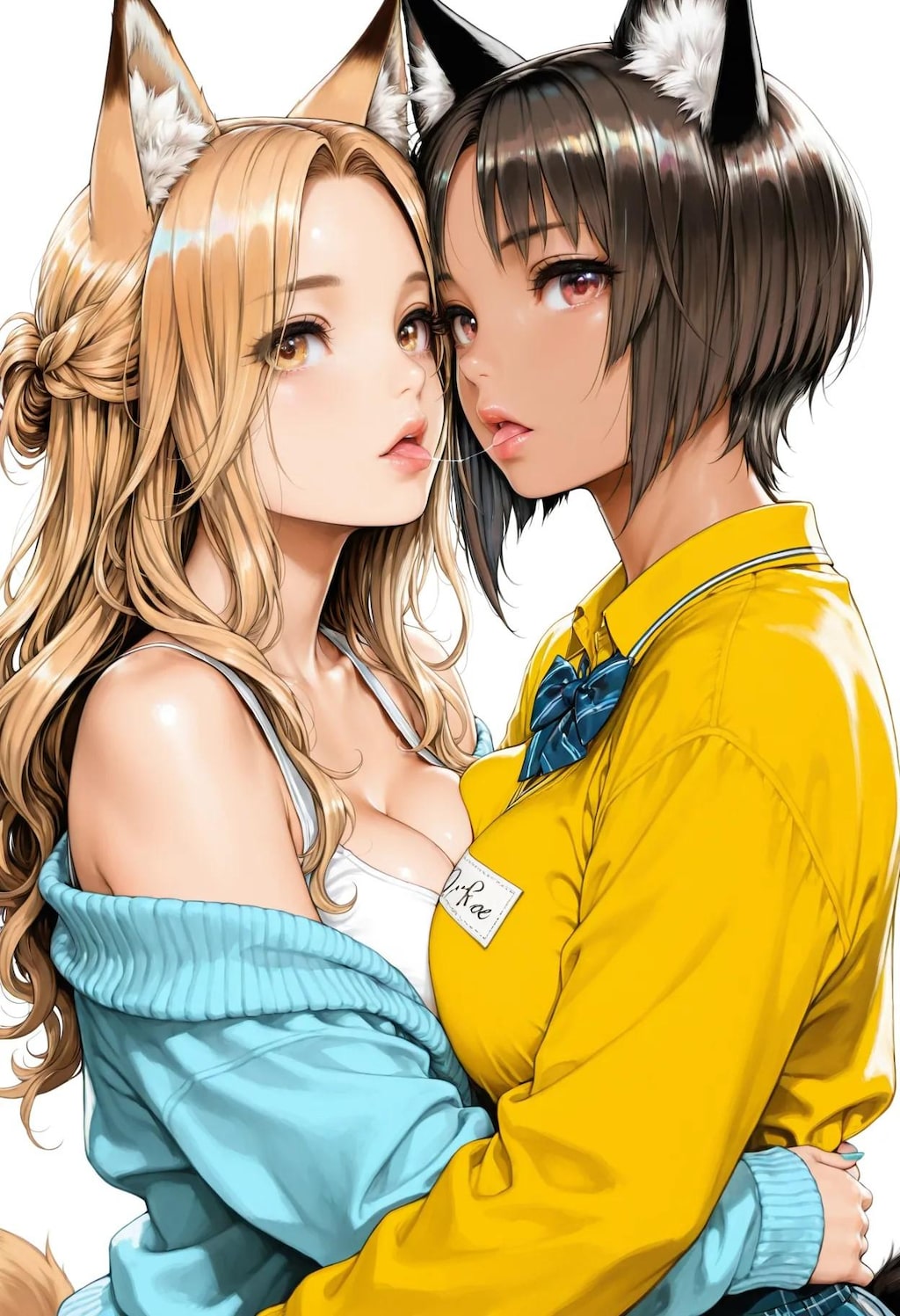 秋の百合キス祭り