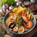 ガーリックseafood noodle 3枚目