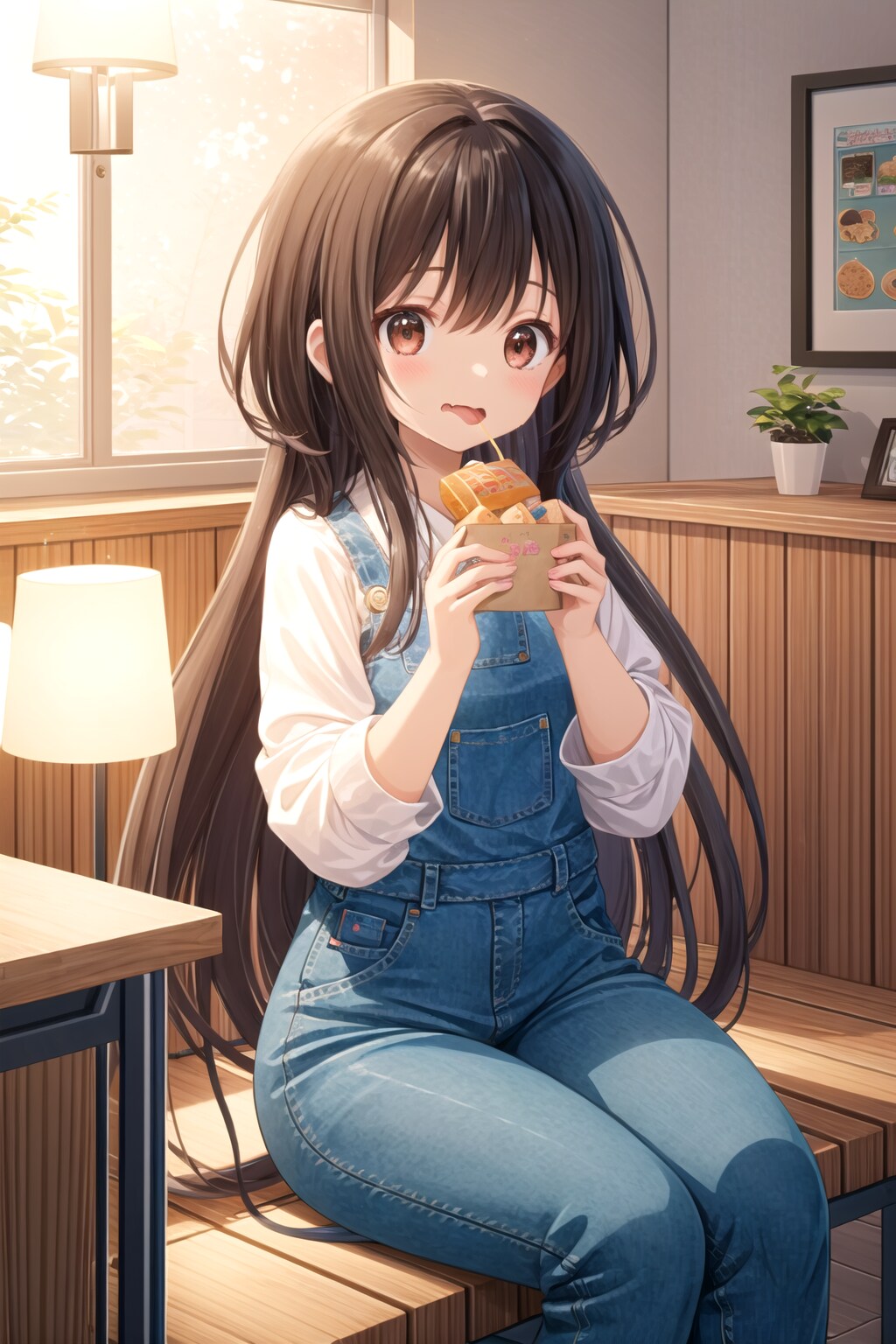 朝食中 | の人気AIイラスト・グラビア