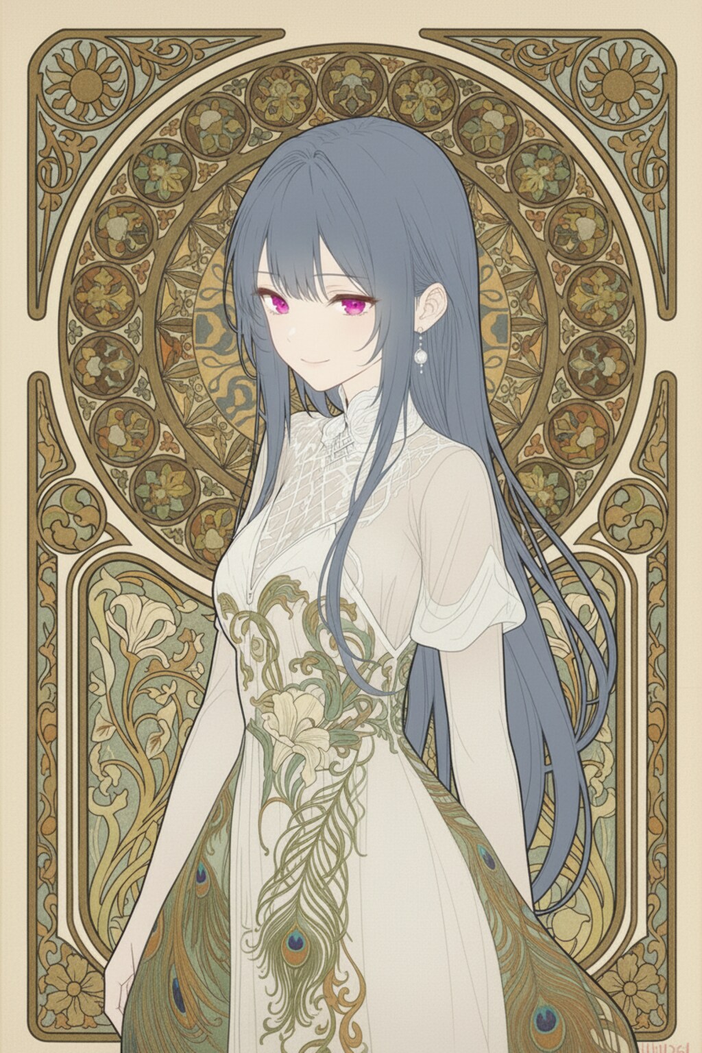 ミュシャ風ししょちゃん