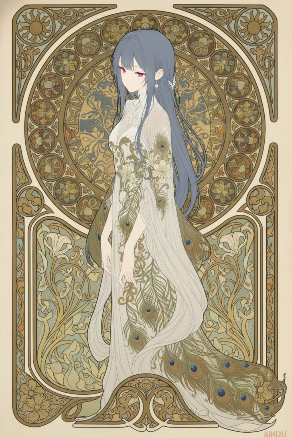 ミュシャ風ししょちゃん