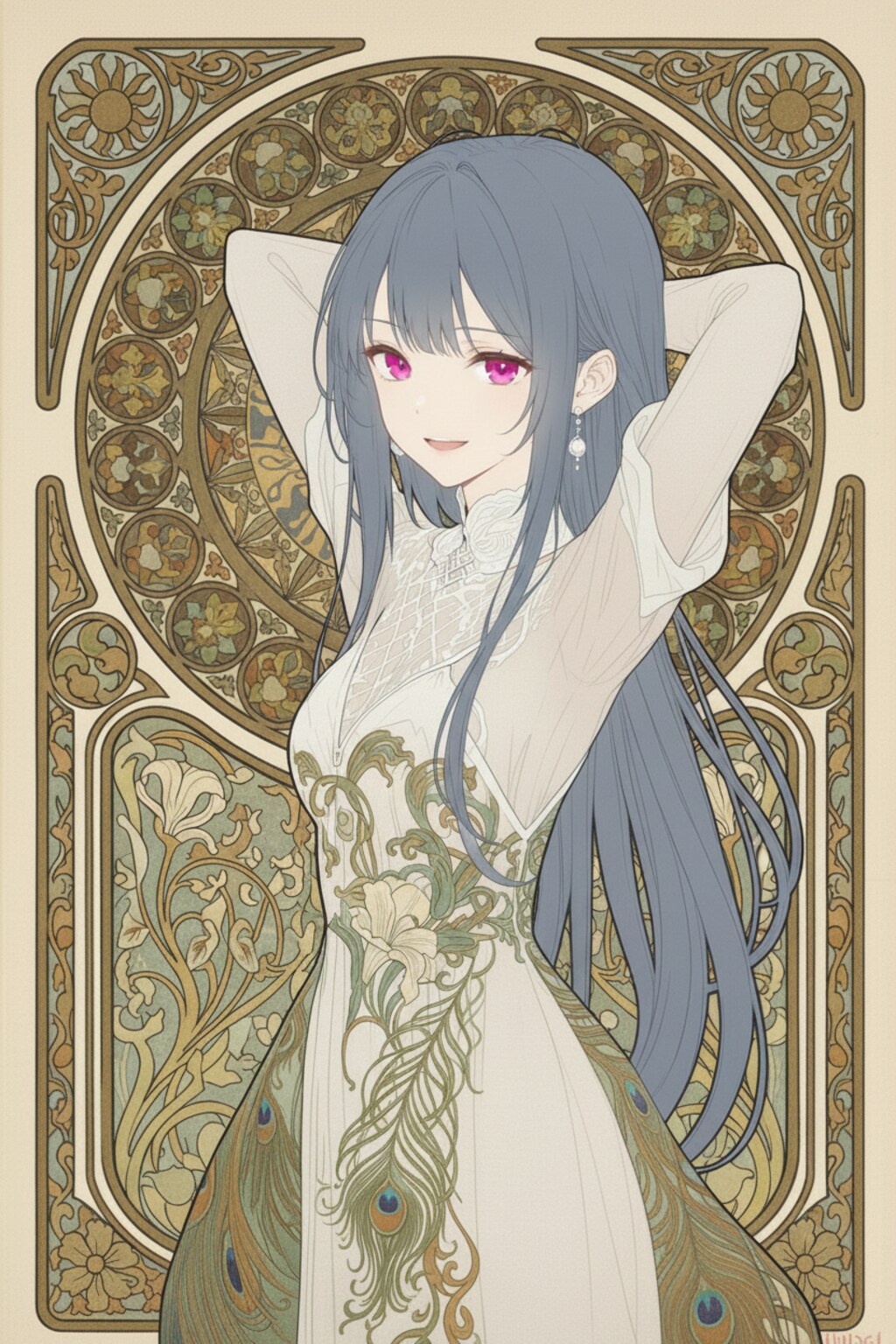 ミュシャ風ししょちゃん