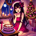 クリスマスケーキと、うちの子★その3(11枚) 6枚目