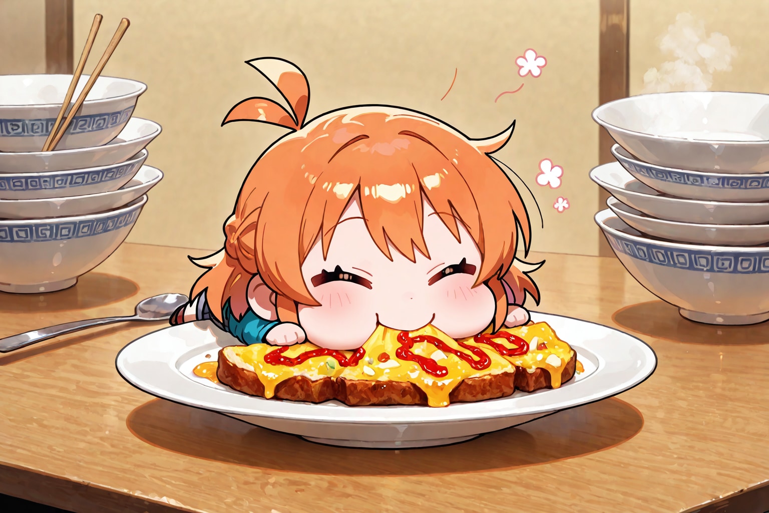 おいの晩飯が・・・