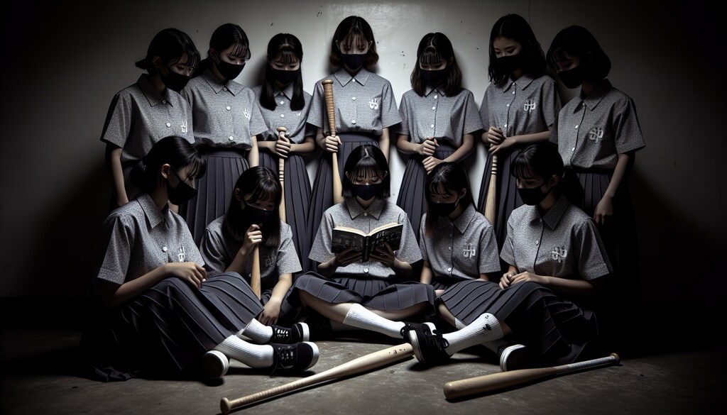 不良少女達……不良？