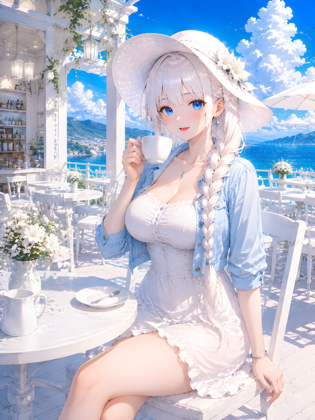 White Summer | の人気AIイラスト・グラビア