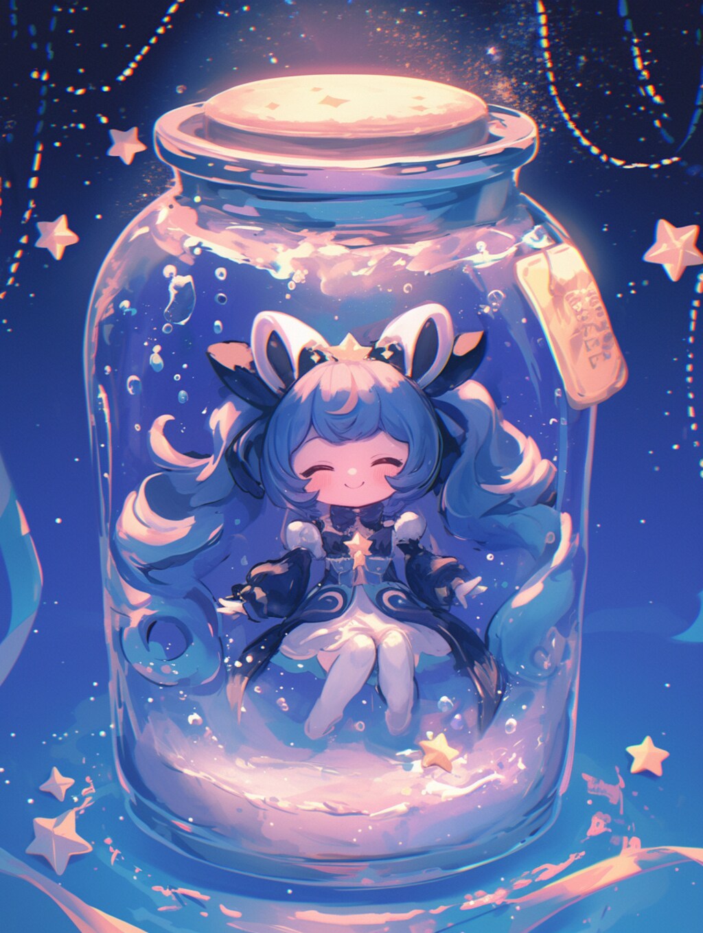 「瓶詰の少女」蒼59