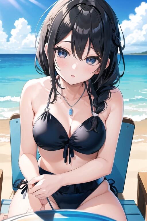 海が見える（時雨）