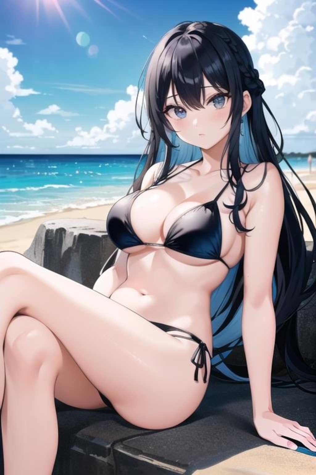 海が見える（時雨）