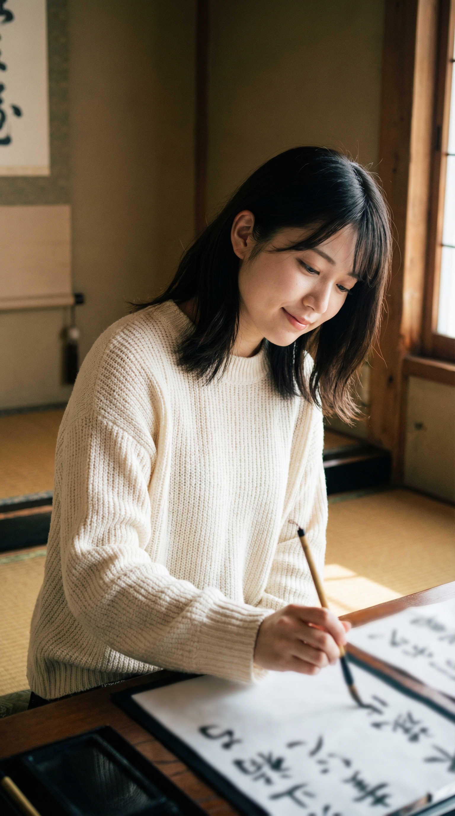 The Meditation of Ink and Brush | の人気AIイラスト・グラビア