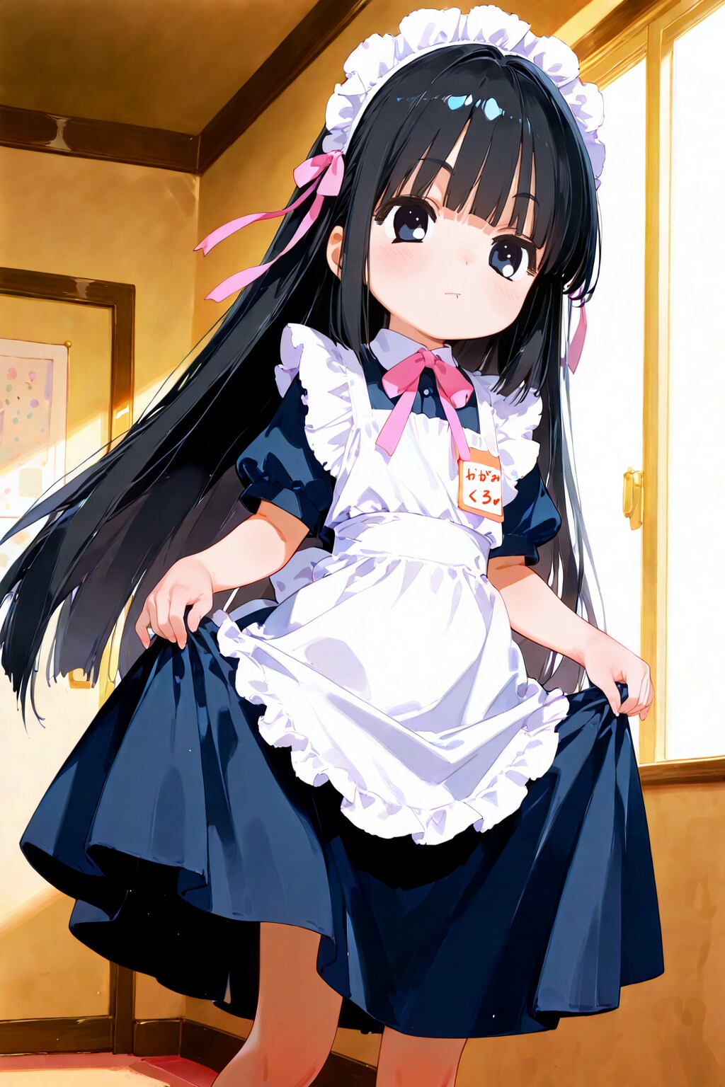 リクエスト：こどものじかん　【鏡黒】　テスト絵♥