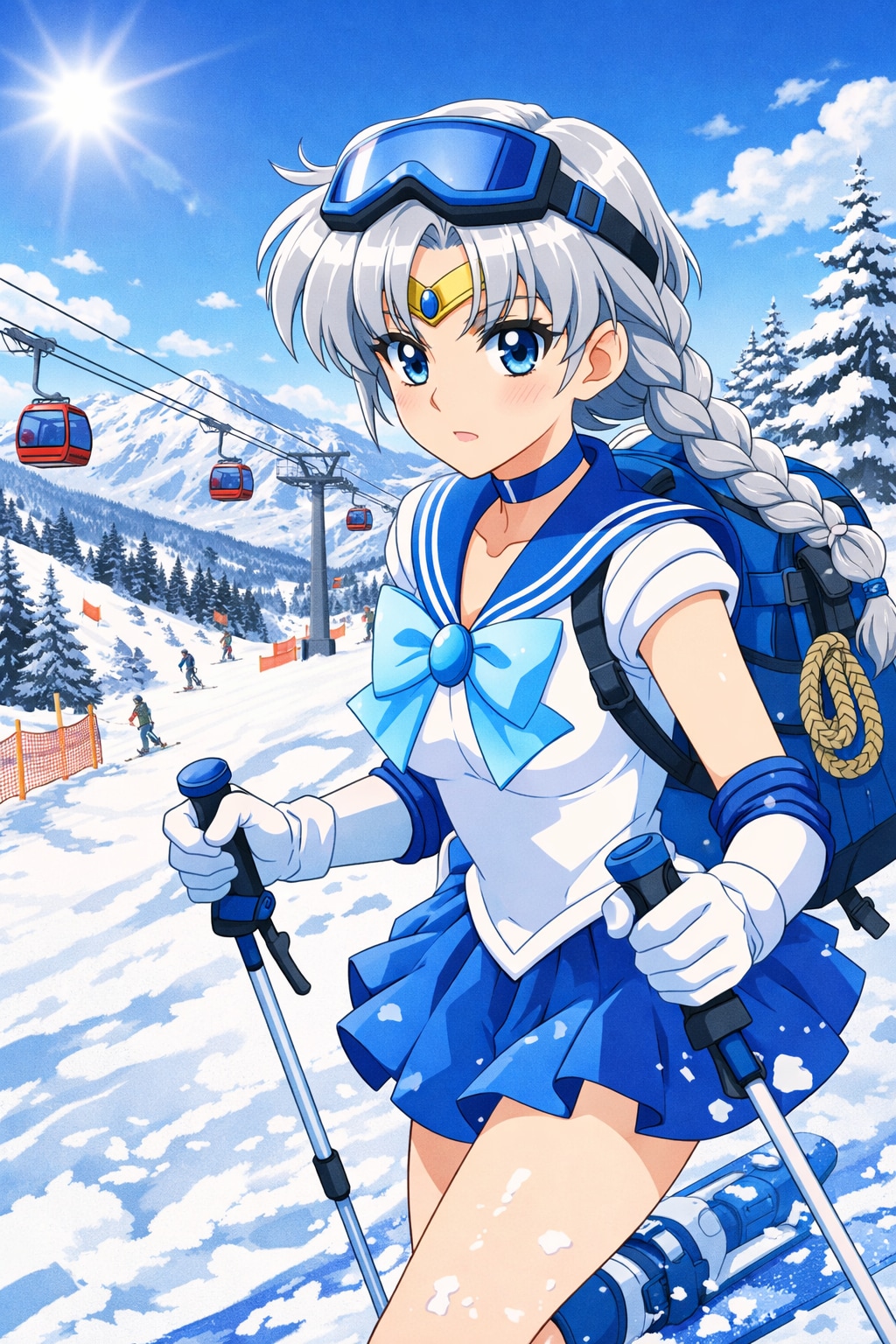 美少女戦士セーラーアイス2期第三話 | の人気AIイラスト・グラビア