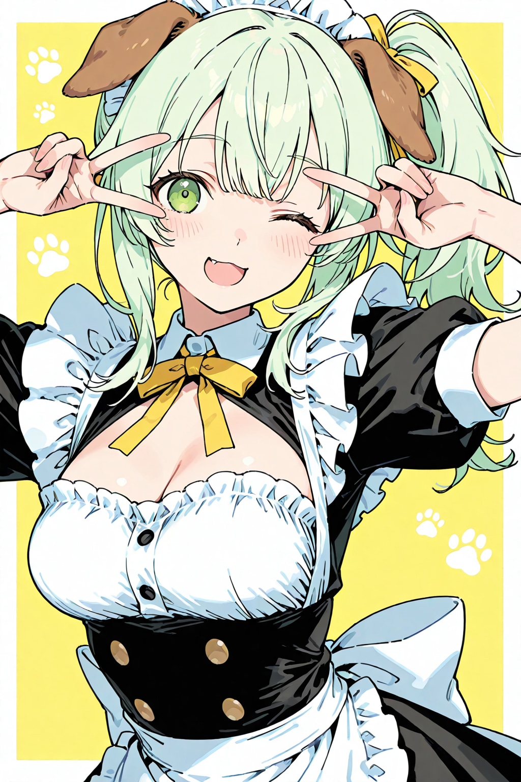 わんわんメイドきみどりちゃん