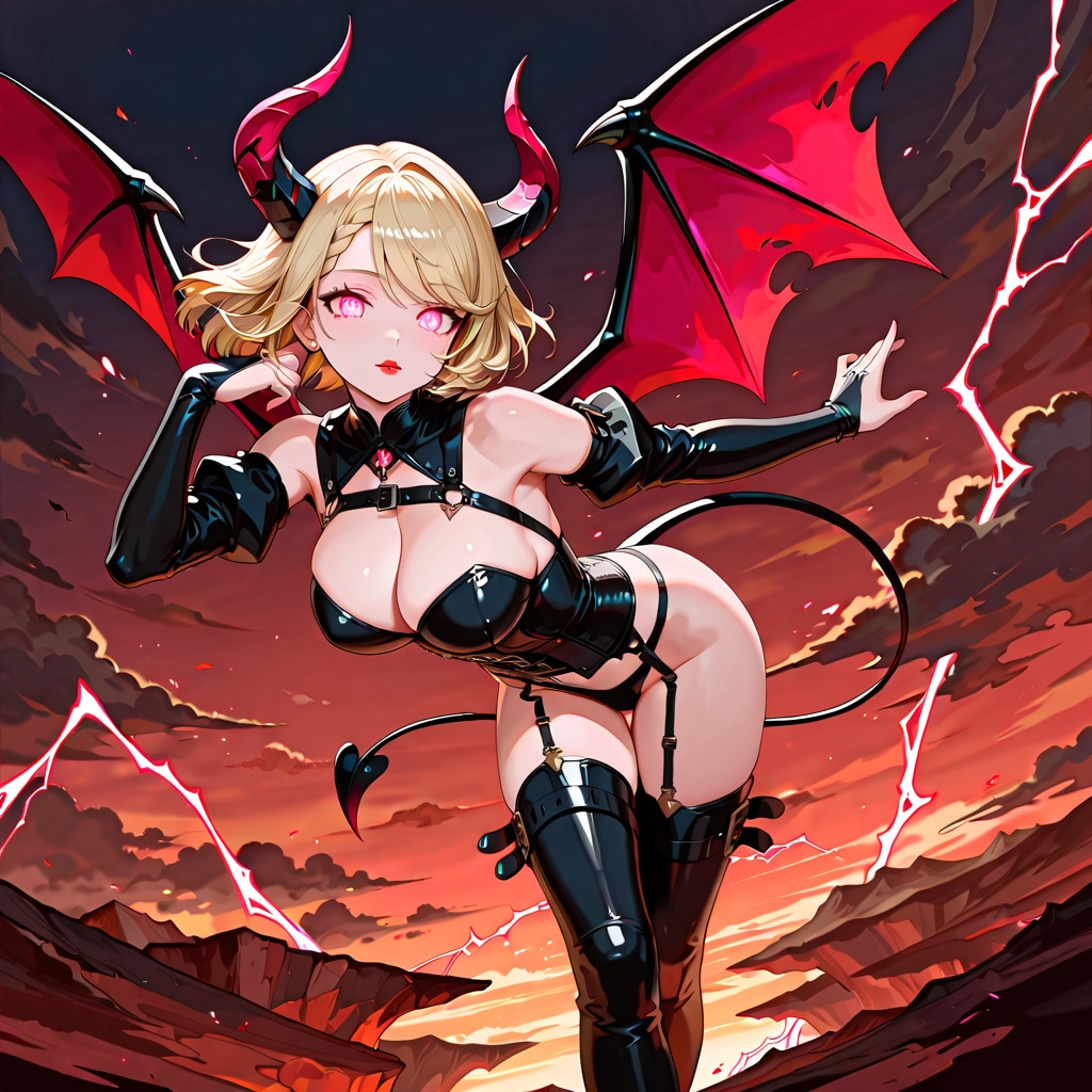 嫉妬に狂った悪魔