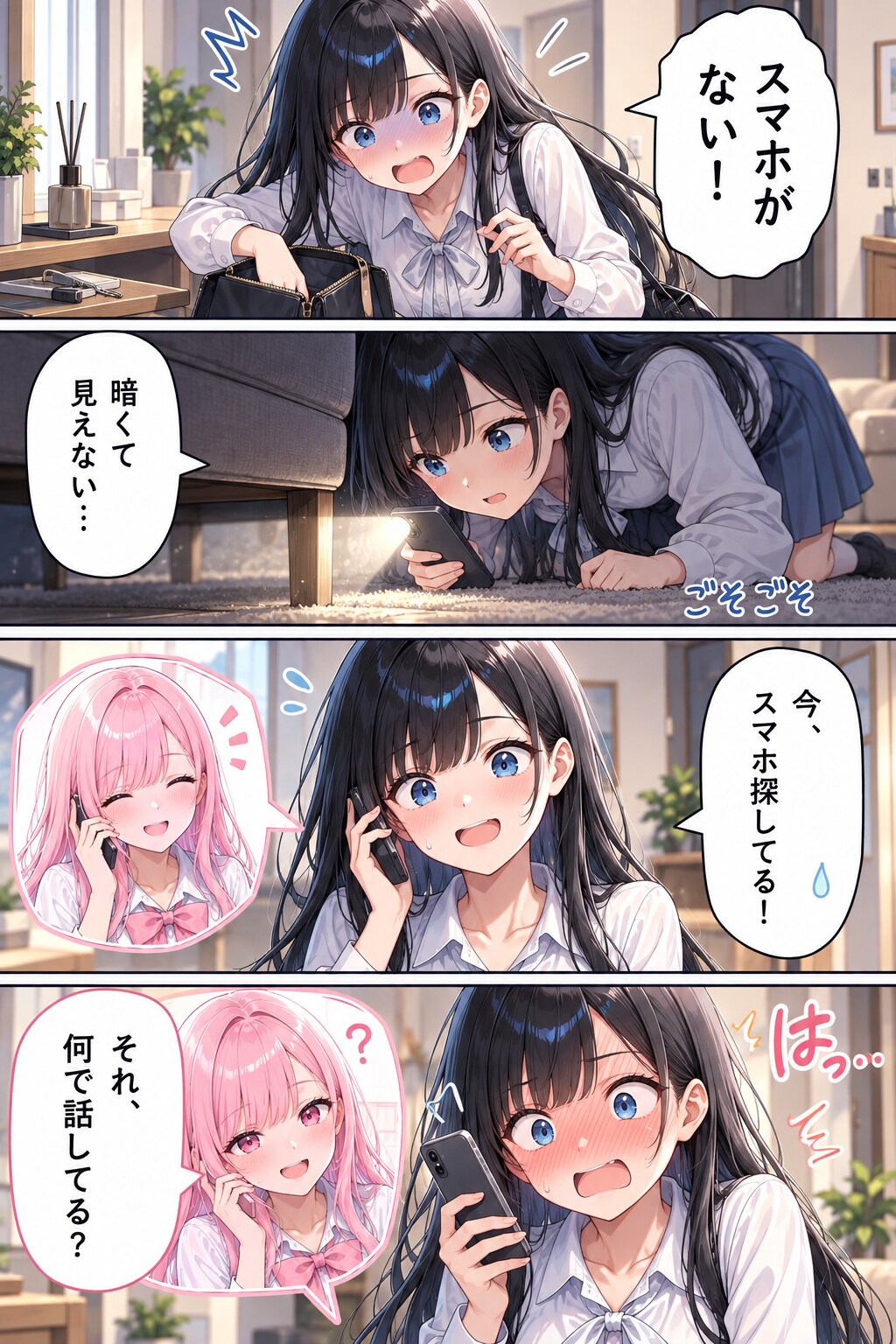 スマホ捜索中 | の人気AIイラスト・グラビア