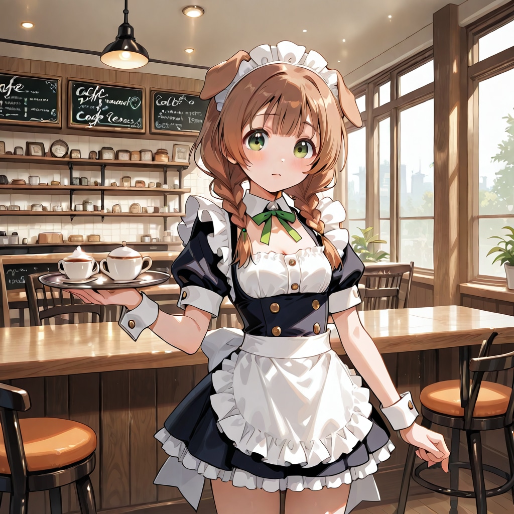猫耳メイドちゃん（貧乳修正）