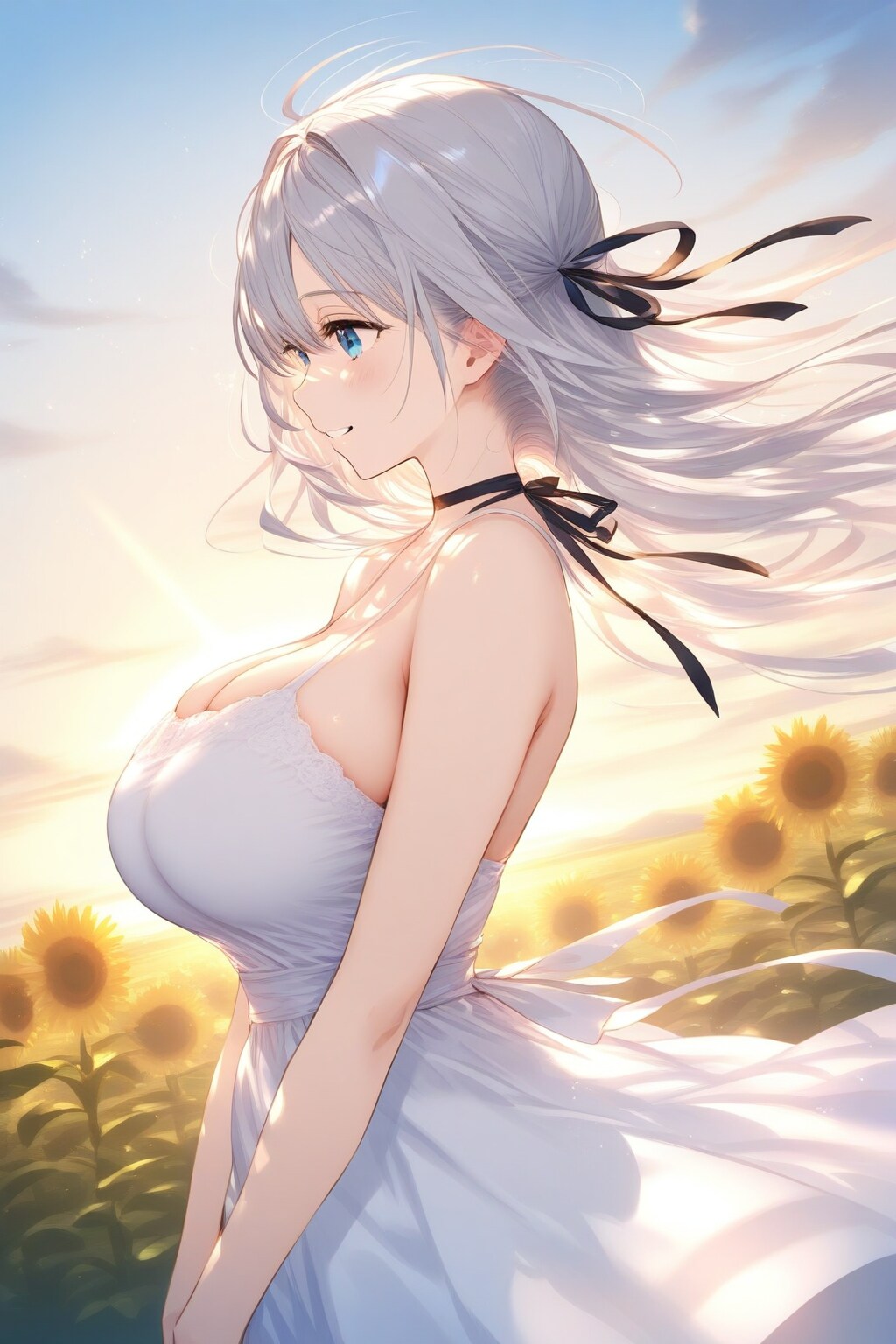 人見知りちゃんの横顔