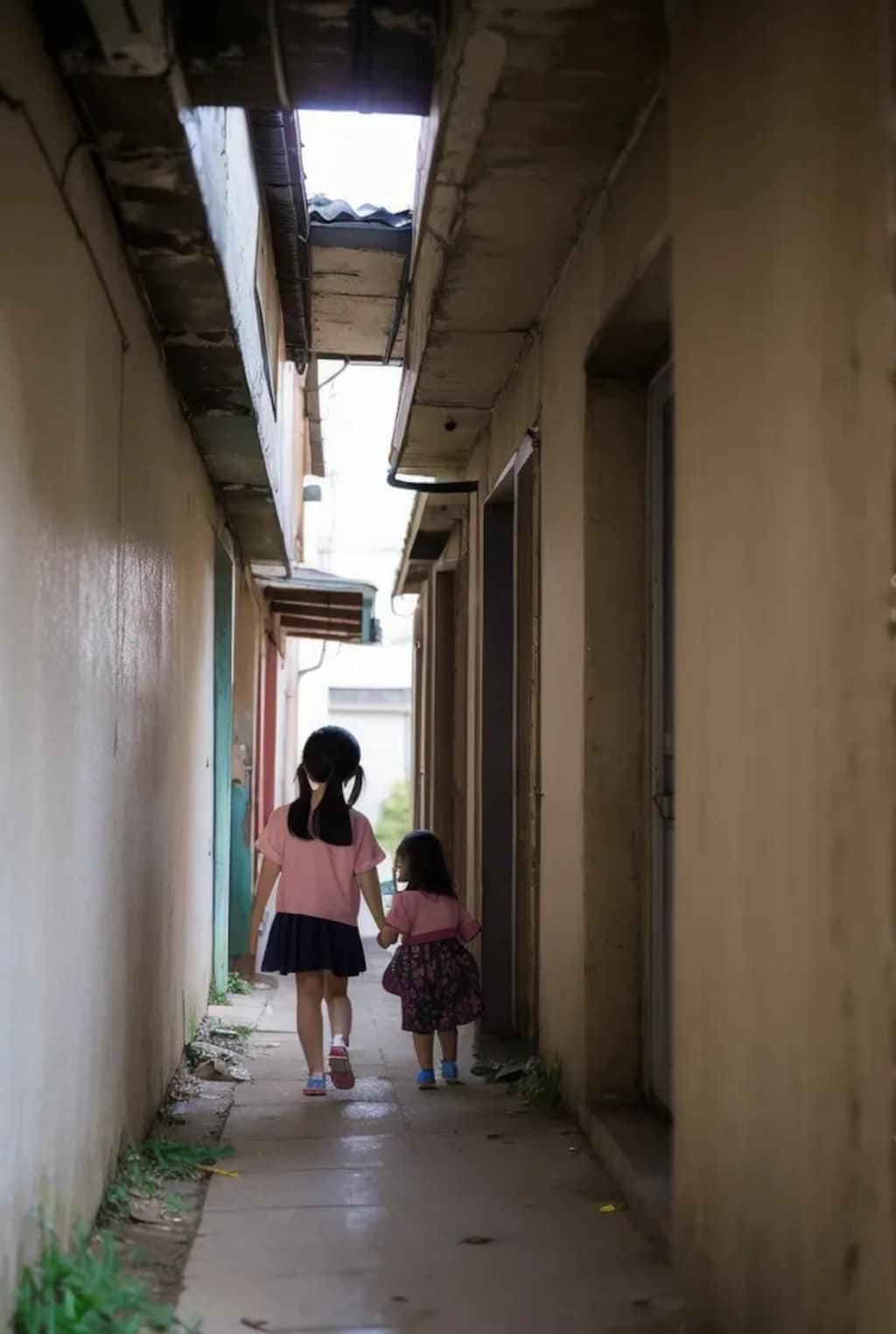 昭和の廃屋　路地裏