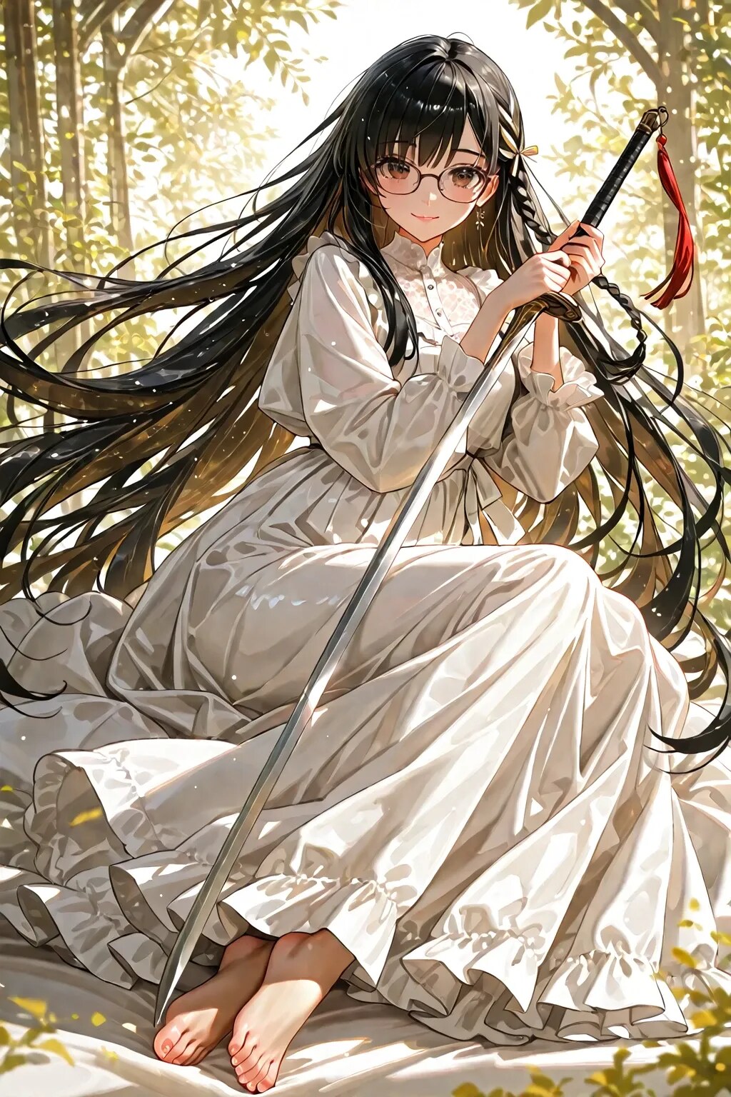 謎の眼鏡剣士さん