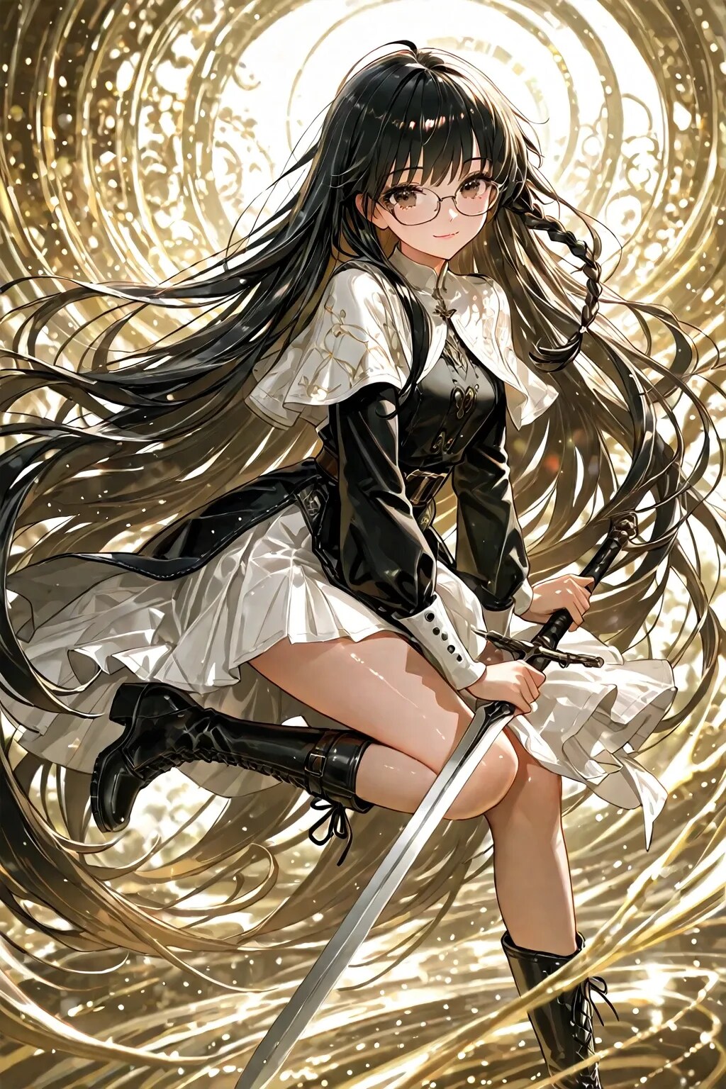 謎の眼鏡剣士さん